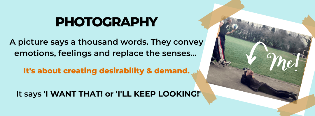 Photography says a though words Photography says a though words