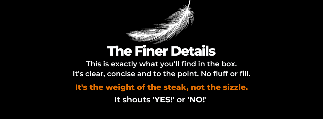 The Finer Details The Finer Details