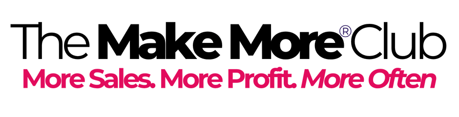 The Make More Club. More Sales. More Profit. More Often. Ecommerce Training for Ecommerce Independent Brands The Make More Club. More Sales. More Profit. More Often. Ecommerce Training for Ecommerce Independent Brands logo