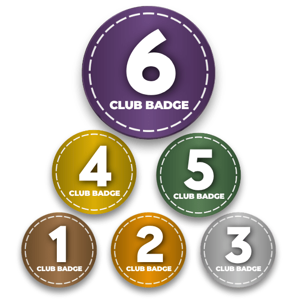 Make More Club badges Make More Club badges